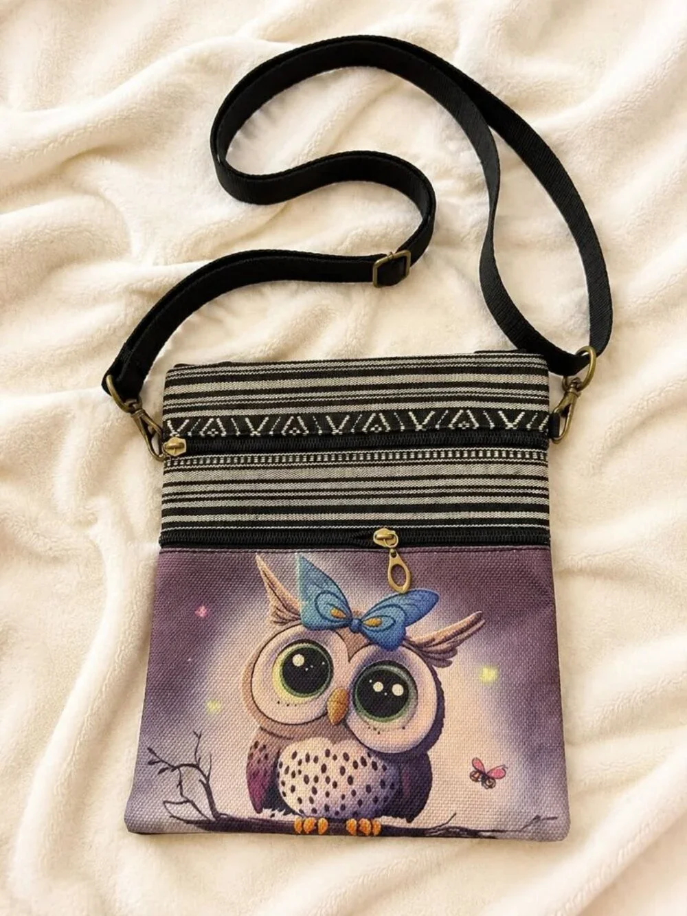 Cute Owl Crossbody Bag